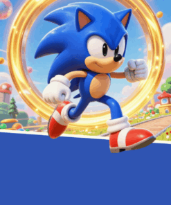 Sonic gaming pozivnica za rodjendan digitalna za decake